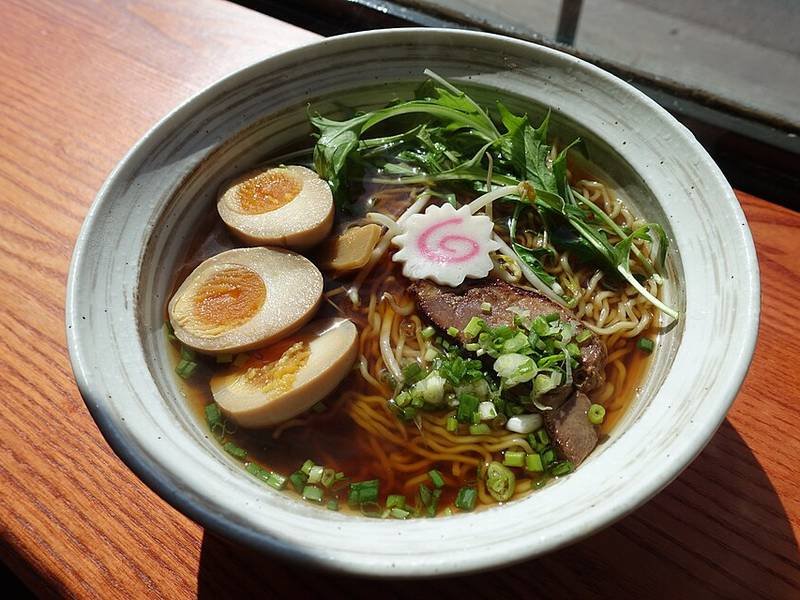 Shoyu Ramen — Japanese dinner recipe, served and ready to eat
