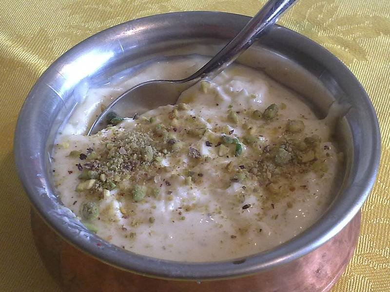 Shrikhand — Indian desserts recipe, served and ready to eat