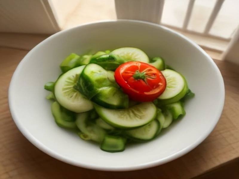Slata Tounsia — Tunisian appetizers recipe, served and ready to eat