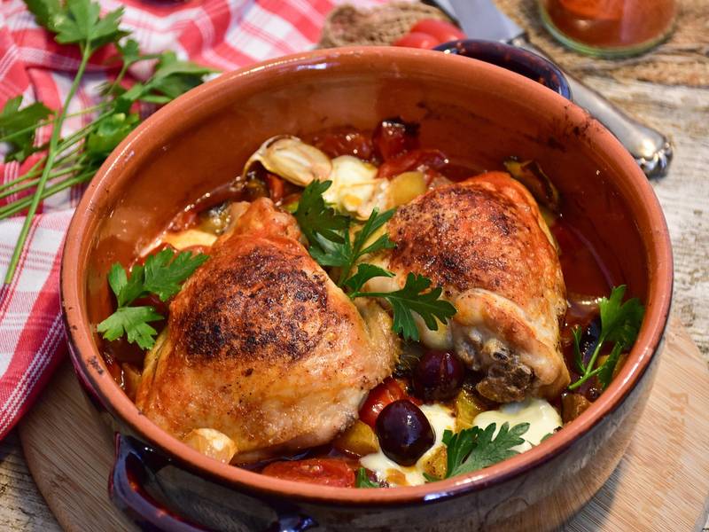 Slow Cooker Chicken Cacciatore