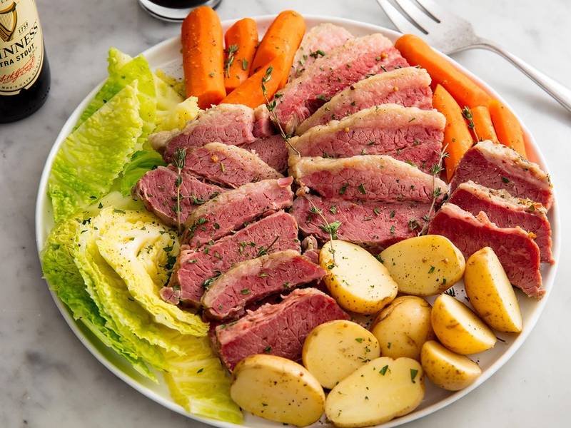 Slow Cooker Corned Beef, a New Zealand dinner recipe — crock pot corned beef