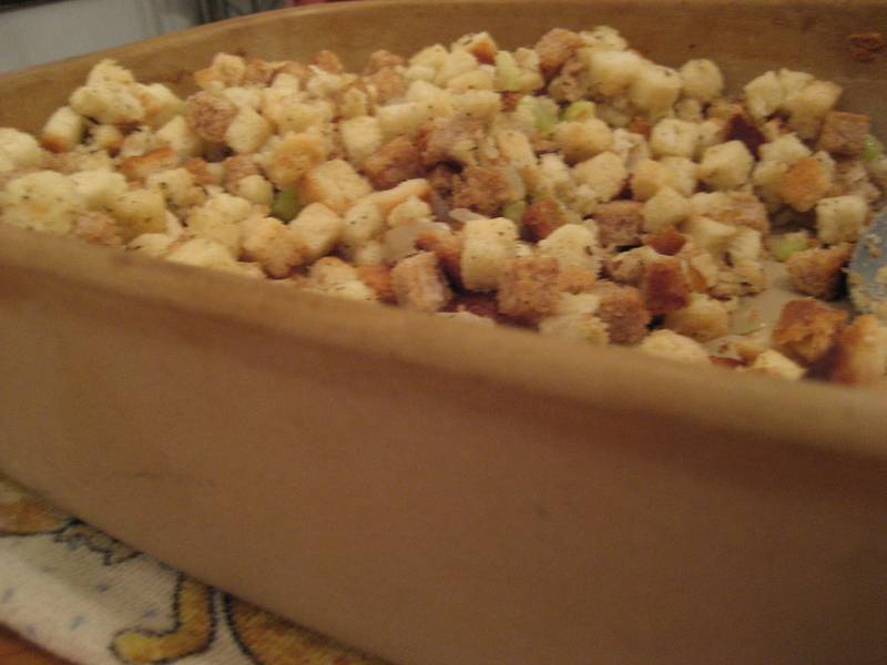 Slow Cooker Stuffing