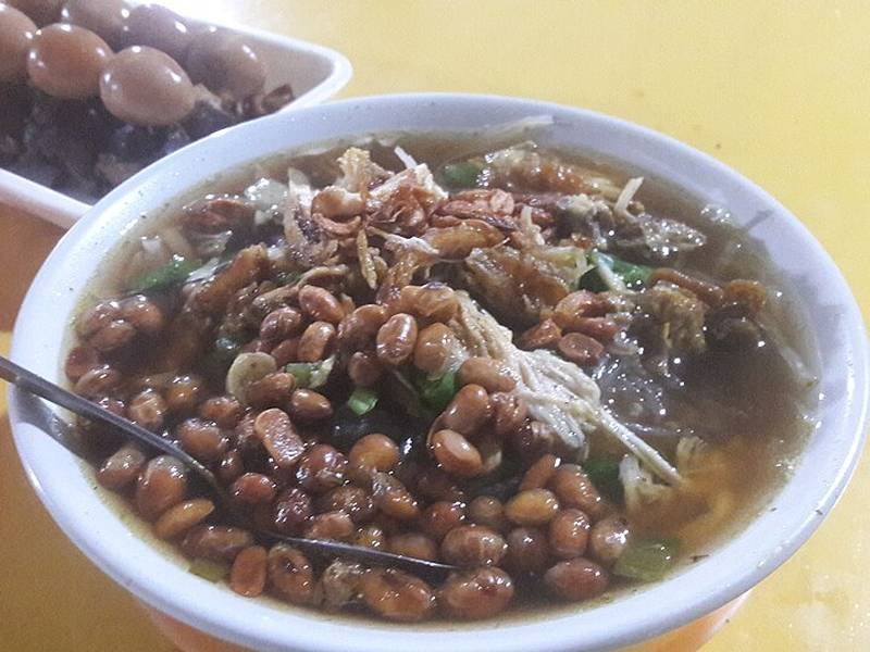 Soto Ayam — Indonesian lunch recipe, served and ready to eat