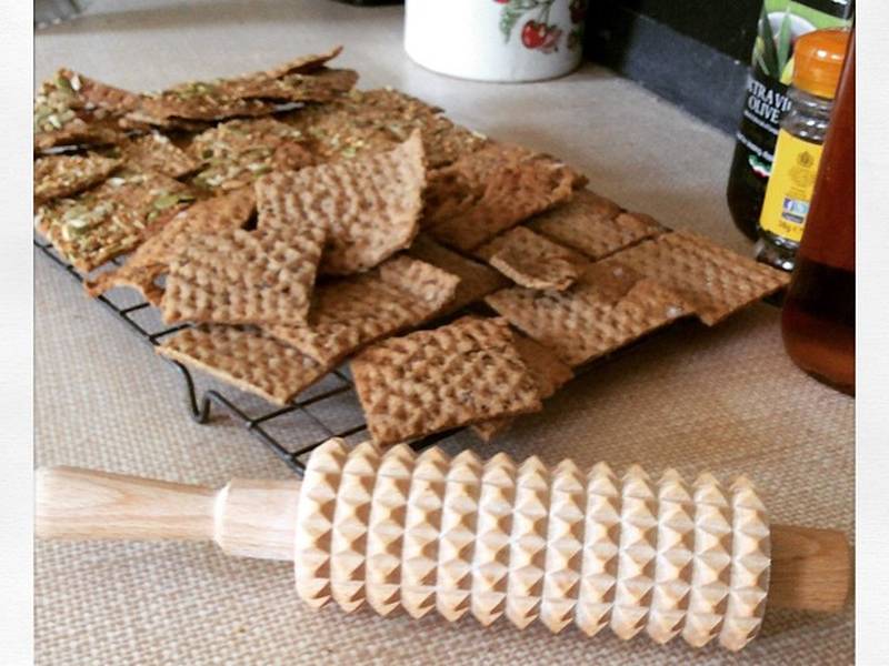 Sourdough Discard Crackers