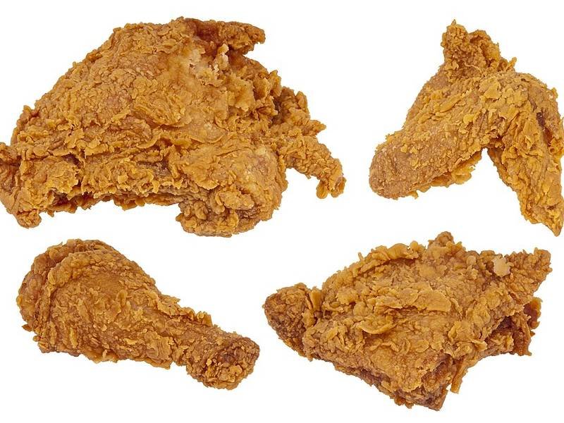 Southern Fried Chicken — American dinner recipe, served and ready to eat