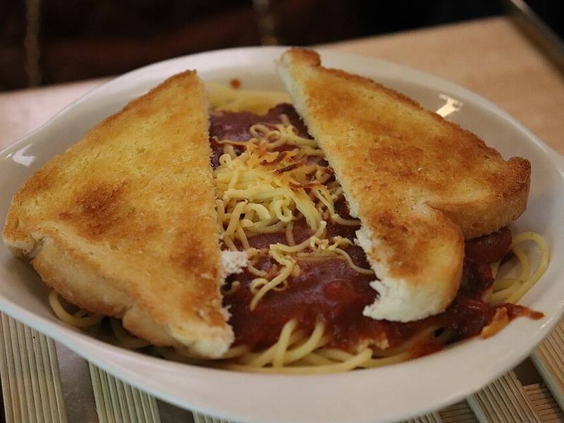 Spaghetti on Toast