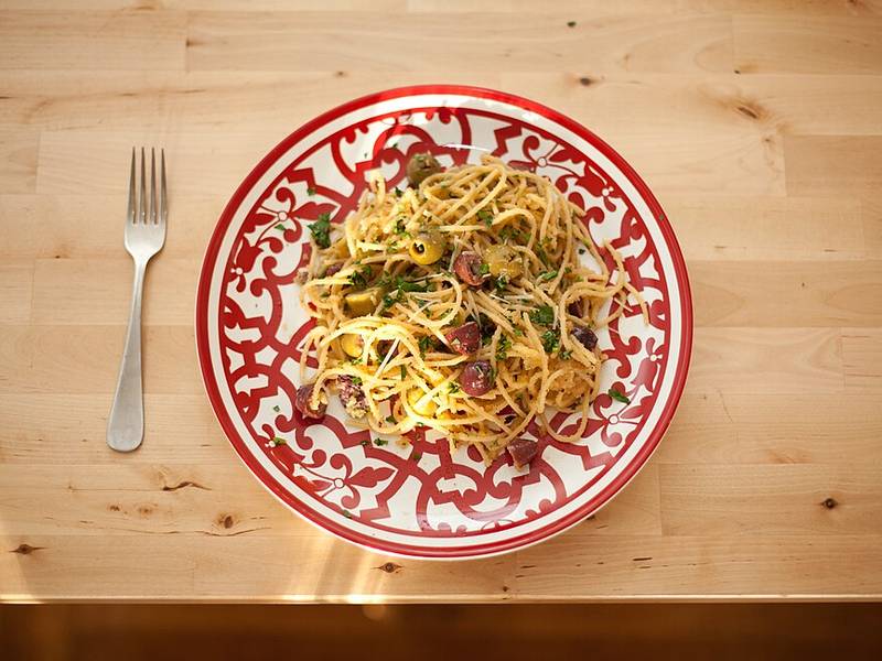 Spaghetti with Breadcrumbs