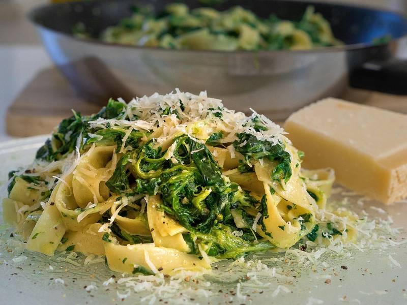 Spinach and Ricotta Pasta