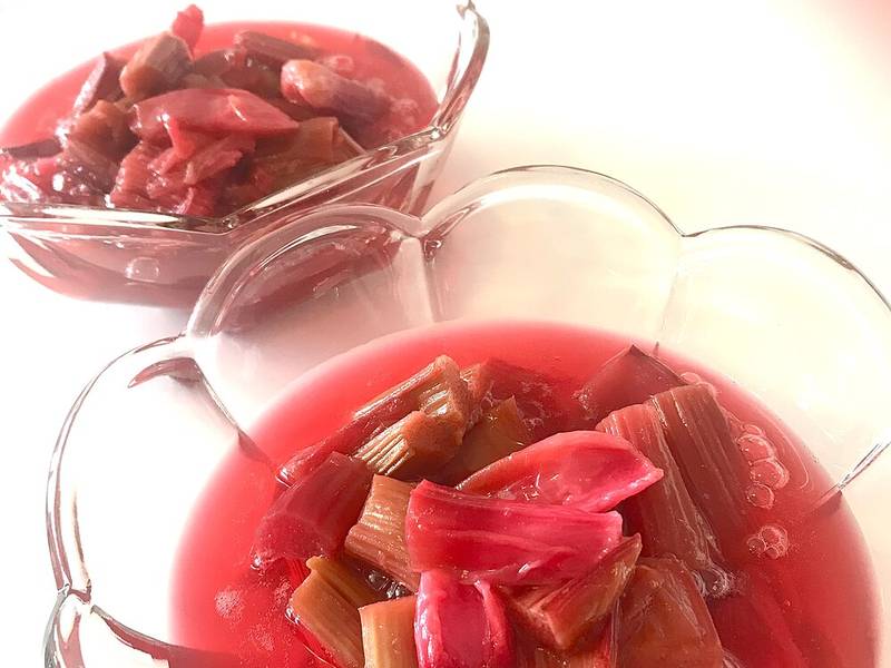 Stewed Rhubarb