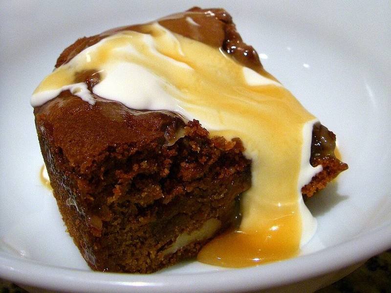 Sticky Date Cake, an Australian baking recipe — sticky date pudding cake