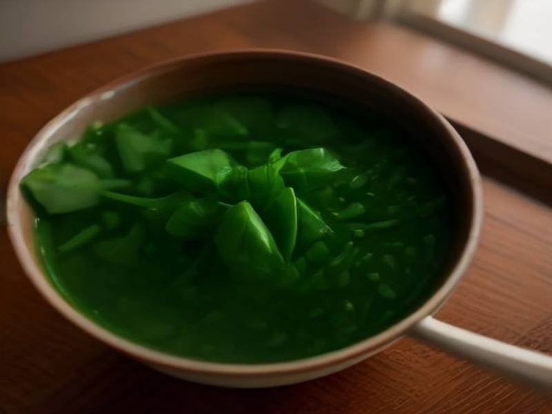 Stir-Fried Water Spinach — Chinese dinner recipe, served and ready to eat