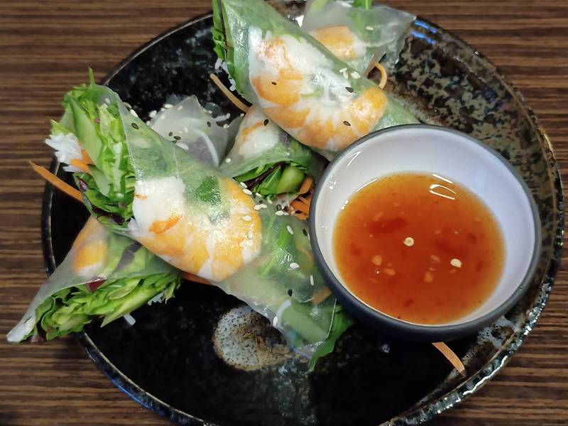 Summer Rolls with Prawns