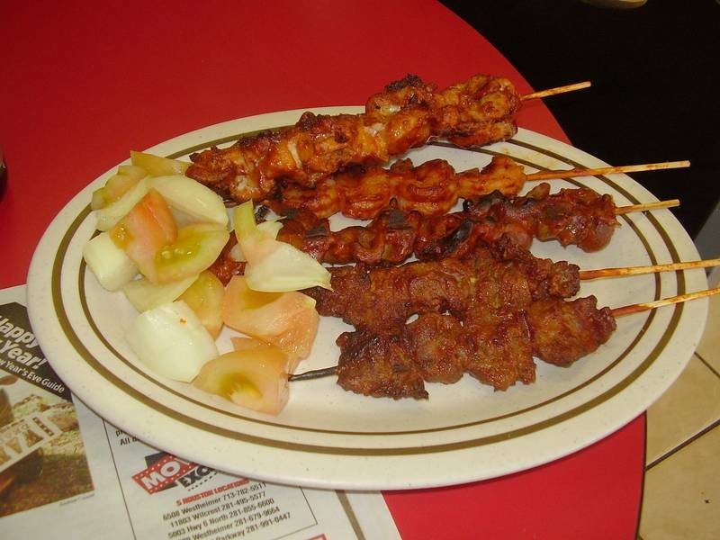 Beef Suya — Nigerian appetizers recipe, served and ready to eat