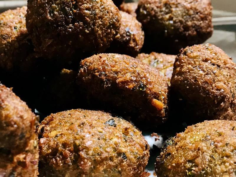 Ta'ameya — Egyptian appetizers recipe, served and ready to eat