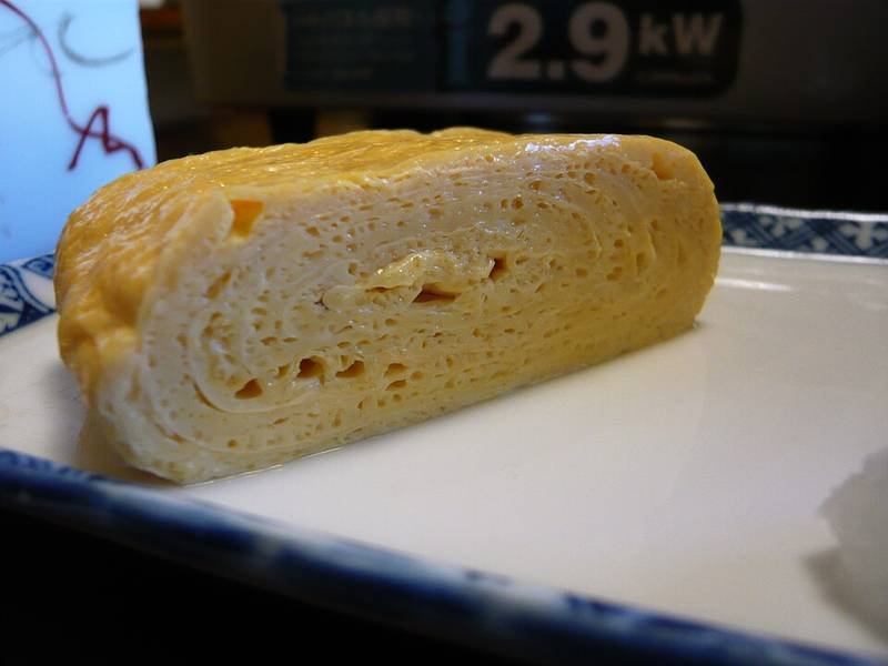 Tamagoyaki — Japanese breakfast recipe, served and ready to eat