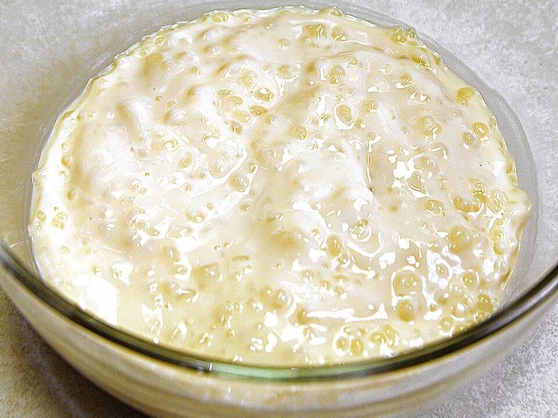Tapioca Pudding