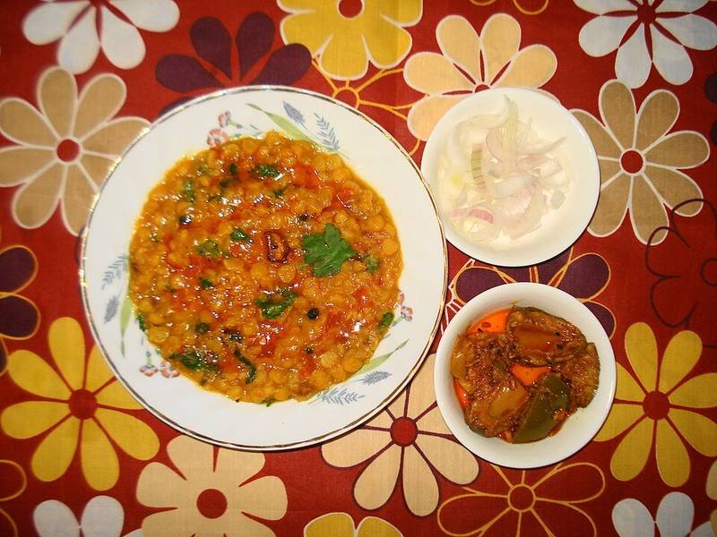 Tarka Dal, an Indian dinner recipe — red lentil dal