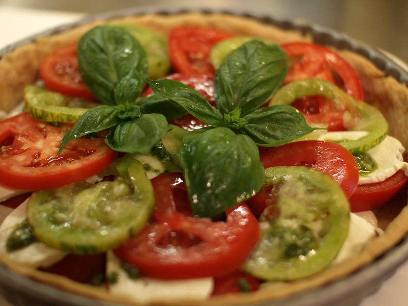 Tarte Fine aux Tomates
