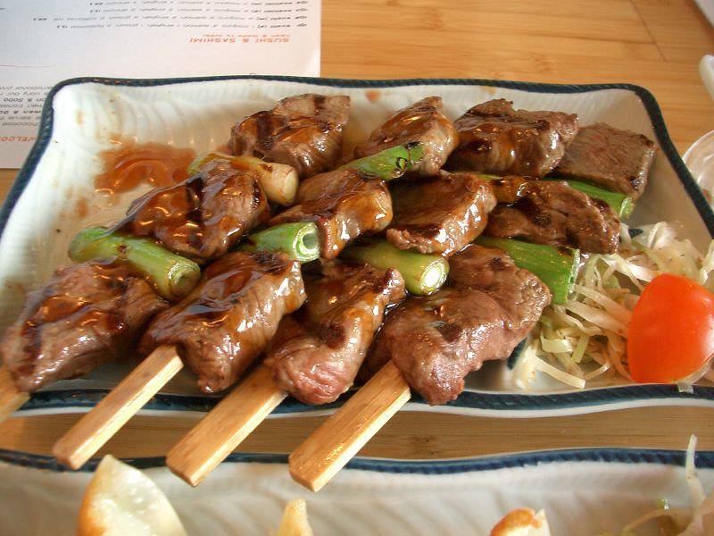 Teriyaki Beef Skewers