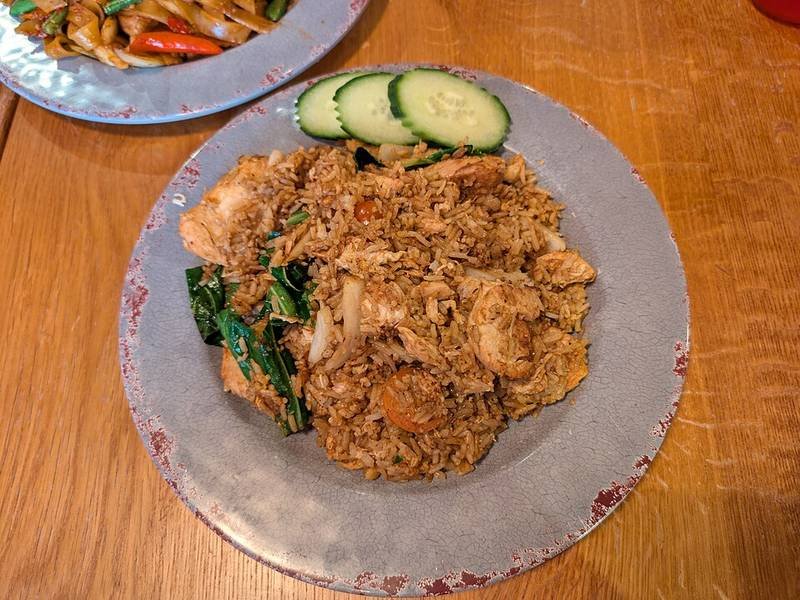 Thai Pineapple Fried Rice — Thai quick meals recipe, served and ready to eat