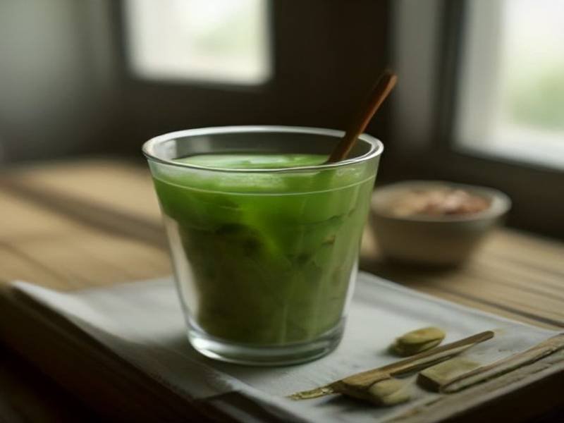 Thé aux Pignons — Tunisian drinks recipe, served and ready to eat