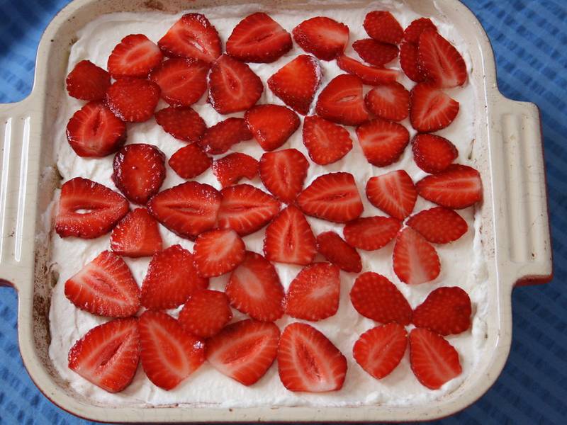 Tiramisu alle Fragole