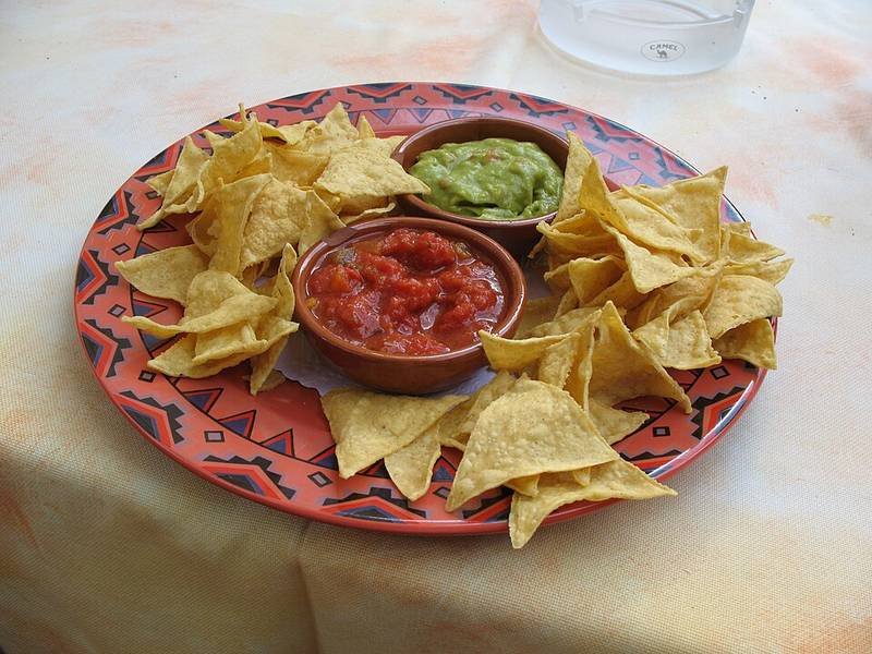 Tortilla Chips, a Mexican appetizer recipe
