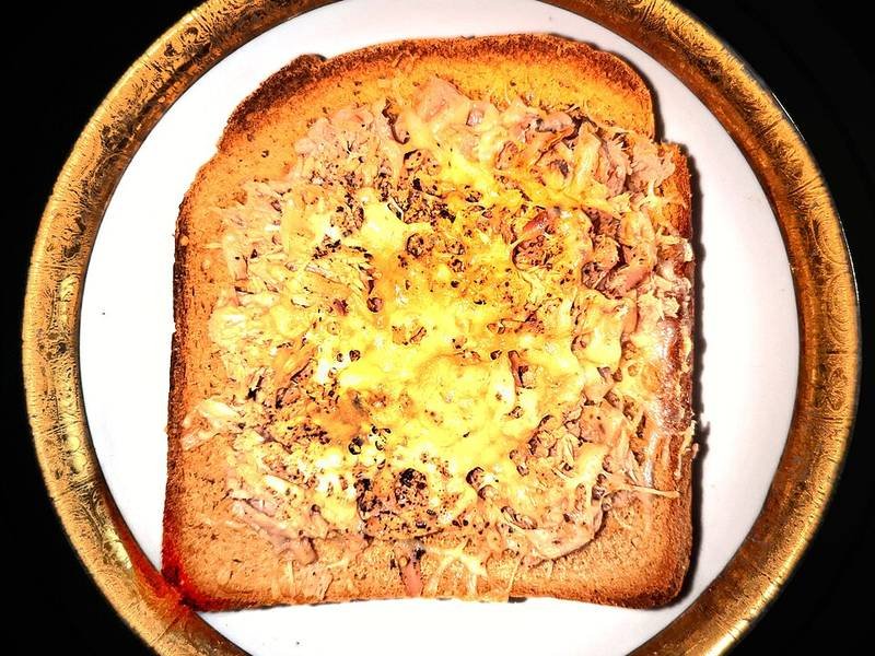 Tuna Melt — American quick meals recipe, served and ready to eat