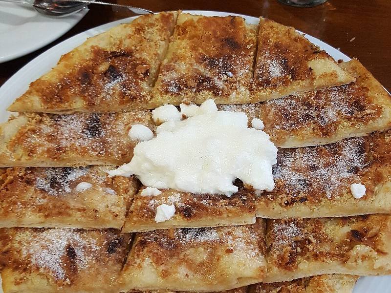 Turkish Pide — Turkish baking recipe, served and ready to eat