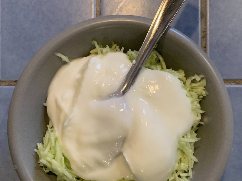 Tzatziki — Greek appetizers recipe, served and ready to eat