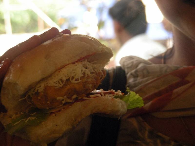 Vada Pav — Indian lunch recipe, served and ready to eat