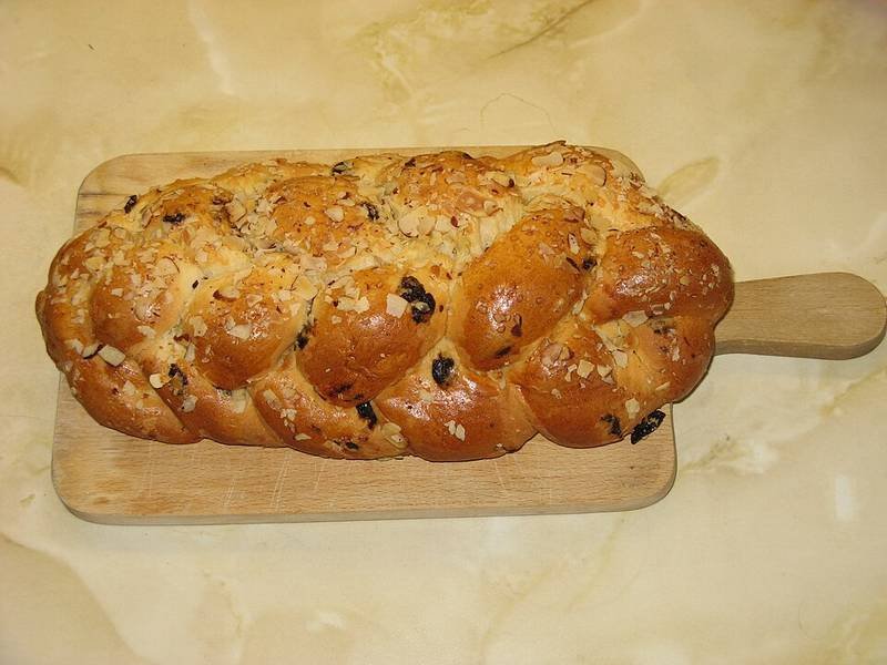 Vánočka — Czech holiday specials recipe, served and ready to eat