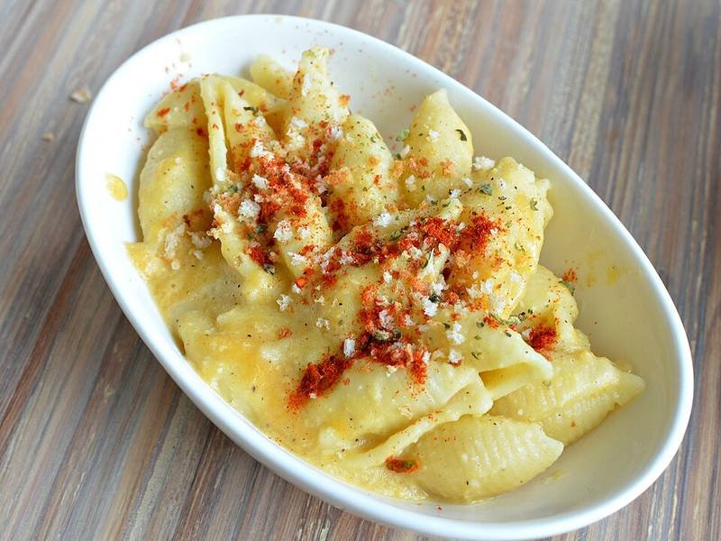 Butternut Mac and Cheese — American dinner recipe, served and ready to eat