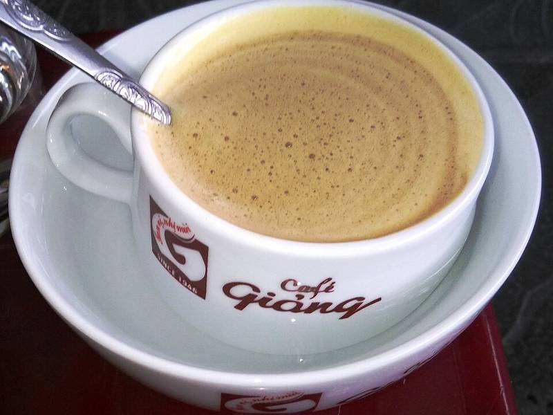 Vietnamese Egg Coffee — Vietnamese drinks recipe, served and ready to eat