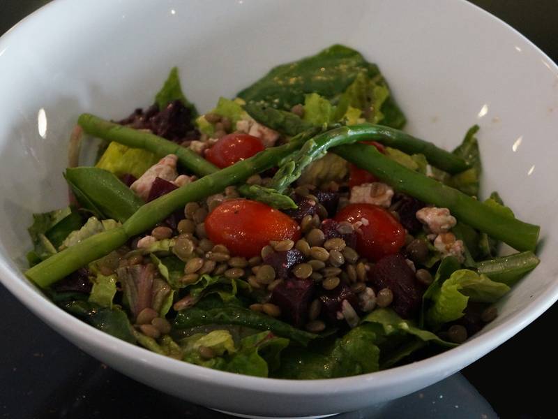 Warm Lentil Salad