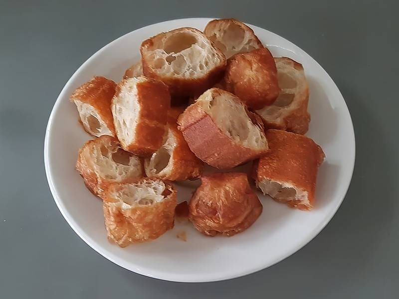 Youtiao — Chinese breakfast recipe, served and ready to eat